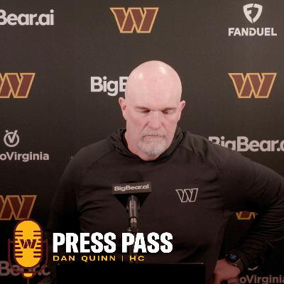 HC Dan Quinn | November 3, 2025 | Press Pass | Washington Commanders | NFL