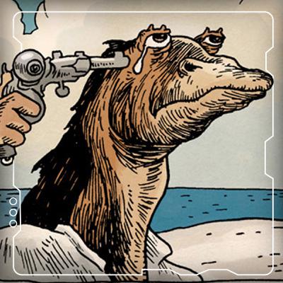 O TRÁGICO FIM DO PAI DE JAR JAR BINKS