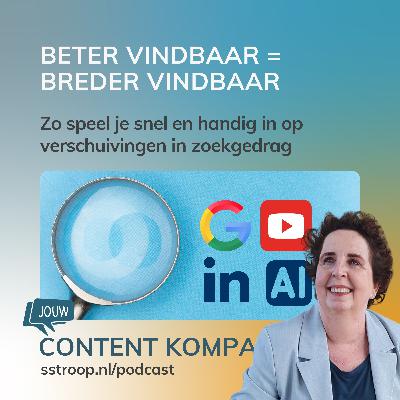 BETER vindbaar = BREDER vindbaar! Zo vergroot je jouw online vindbaarheid.