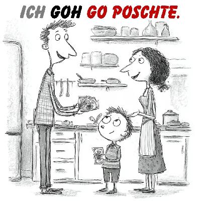 What is "Ich goh go poschte." in Swiss German