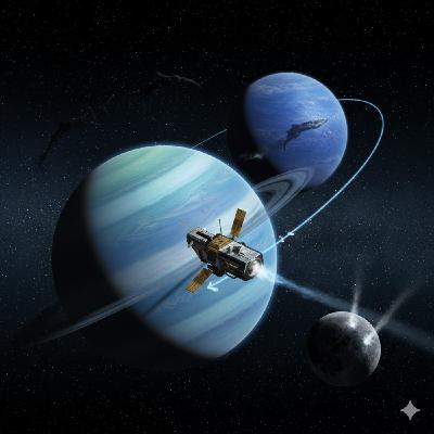 〈EP.164｜太空超級英雄！航海家2號獨闖太陽系邊疆，揭密躺著的天王星和深藍色的海王星！〉