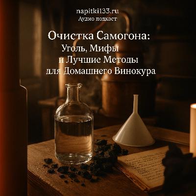 Аудио подкаст- Очистка Самогона: Уголь, Мифы и Лучшие Методы для Домашнего Винокура Аудио подкаст- Очистка Самогона: Уголь, Мифы и Лучшие Методы для Домашнего Винокура