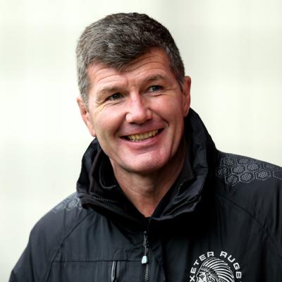 World Class Rugby Union Coach and Director of Rugby at Exeter Chiefs Rob Baxter OBE