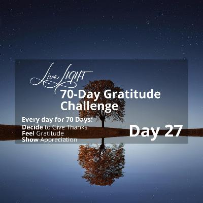 Gratitude Challenge Day 27 - Thankful Path