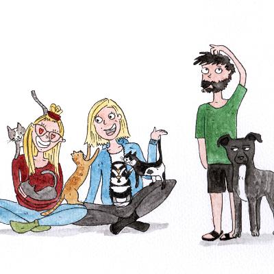 Pšenica Kovačič, Minami Kat: "Bodo mačke z nami le obstajale ali živele?"