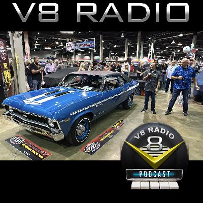 Drool Ponds and Ram Air Dreams: V8 Radio’s MCACN 2025 Recap with Starlight Black GTOs and Hemi Convertible Madness!