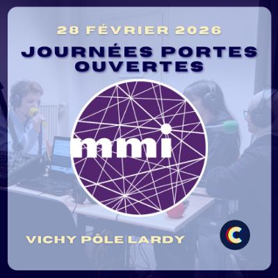 Journée Portes Ouvertes 2026 - BUT Métiers du Multimédia et de l'Internet Journée Portes Ouvertes 2026 - BUT Métiers du Multimédia et de l'Internet