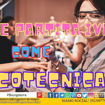 Come aprire Partita IVA Onicotecnica Come aprire Partita IVA Onicotecnica