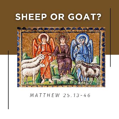 Matthew 25:31-46 // Sheep or Goats? Matthew 25:31-46 // Sheep or Goats?