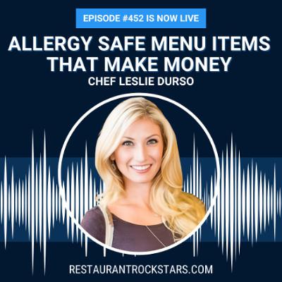452.  Restaurant Owners Need To Stop Ignoring This MENU Strategy - Chef Leslie Durso