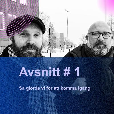 1. Så gjorde vi för att komma igång 1. Så gjorde vi för att komma igång