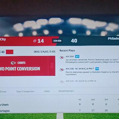 PHILADELPHIA EAGLES VS KANSAS CITY 14 🏈 LIX SUPERBOWL 59