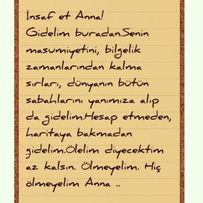 Tarık Tufan - Anna Şiiri