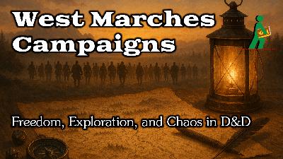 West Marches Campaigns | Freedom, Exploration, and Chaos in D&D | Wandering DMs S07 E37 West Marches Campaigns | Freedom, Exploration, and Chaos in D&D | Wandering DMs S07 E37