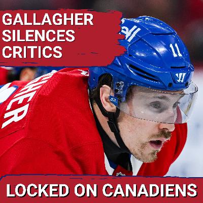 Montreal Canadiens Brendan Gallagher silences critics | Habs beat Jets | Samuel Montembeault dazzles Montreal Canadiens Brendan Gallagher silences critics | Habs beat Jets | Samuel Montembeault dazzles