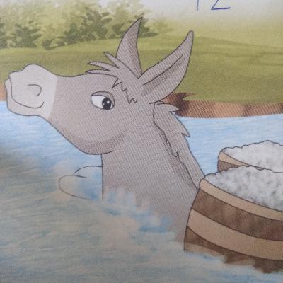 The vendor's donkey