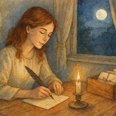Sueño reparador | Meditación + cuento original: "La mujer que escribía cartas que nunca enviaba"