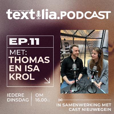 Van generatie naar innovatie: hoe broer en zus Krol Xsensible toekomstbestendig maken | Textilia Talks | Afl. 11