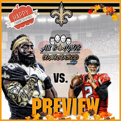 ASC Episode 109: Panthers Recap, Falcons Thanksgiving Preview, and More Wholesome Content ASC Episode 109: Panthers Recap, Falcons Thanksgiving Preview, and More Wholesome Content