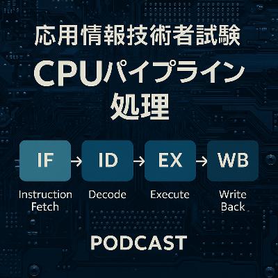 【基本情報・応用情報】CPUの命令の実行