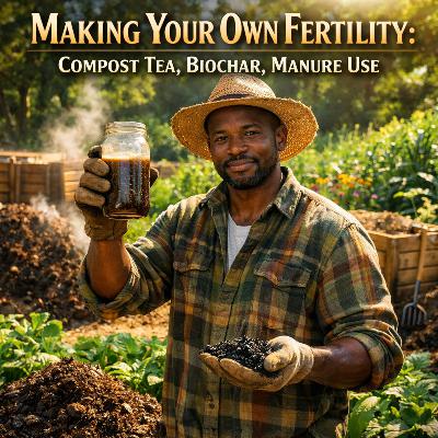 Making Your Own Fertility: Compost Tea, Biochar, Manure Use