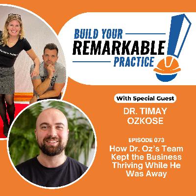 073 - How Dr. Oz’s Team Kept the Business Thriving While He Was Away 073 - How Dr. Oz’s Team Kept the Business Thriving While He Was Away