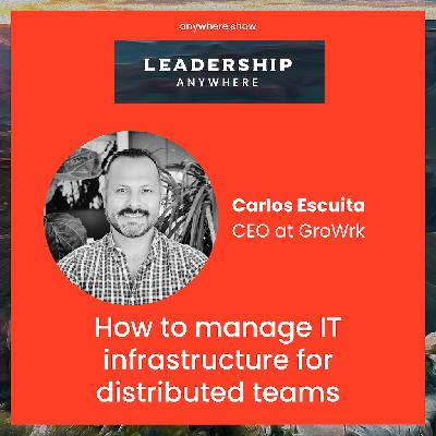 EP044 - How to manage IT infrastructure for distributed teams with Carlos Escuita at GroWrk
