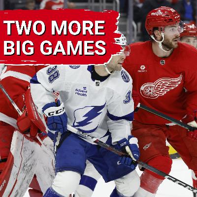 Tough matchups against Tampa and Edmonton loom | Nate Danielson hits the ice for practice in GR | Raymond still day-to-day