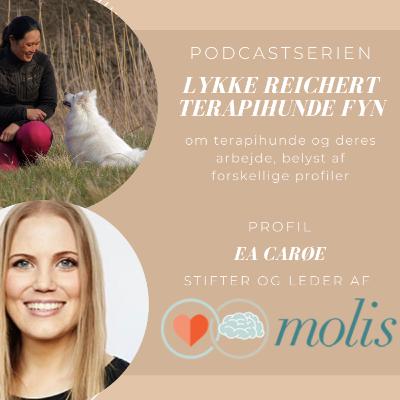 Lykke Reichert Terapihunde Fyn m/Ea Carøe - psykolog og stifter af Molis Lykke Reichert Terapihunde Fyn m/Ea Carøe - psykolog og stifter af Molis