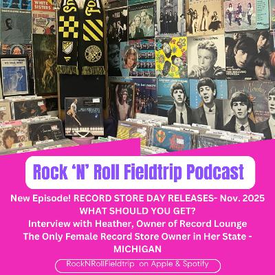 Record Store Day Nov. 2025: What Should I Buy? Interview: Heather, Owner of The Record Lounge (Lansing, Michigan, USA). The only female record store owner in her entire state.