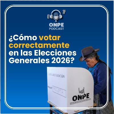 ¿Cómo votar correctamente en las Elecciones Generales 2026?