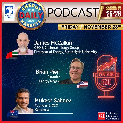 PODCAST: Daily Energy Markets - Nov 28th