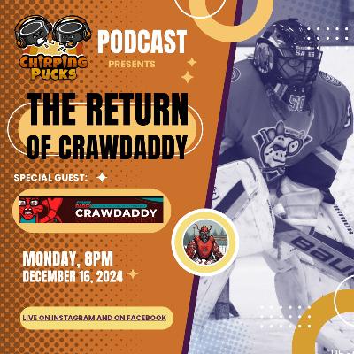 Dont you know, Dont you know The return of UAHL goaltender Brad "CrawDaddy" Shuksta Dont you know, Dont you know The return of UAHL goaltender Brad "CrawDaddy" Shuksta