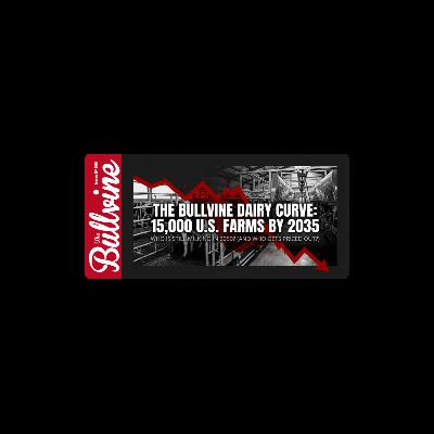 E462 The Bullvine Dairy Curve: 15,000 U.S. Farms by 2035 and Under 10,000 by 2050 – Who’s Still Milking? E462 The Bullvine Dairy Curve: 15,000 U.S. Farms by 2035 and Under 10,000 by 2050 – Who’s Still Milking?