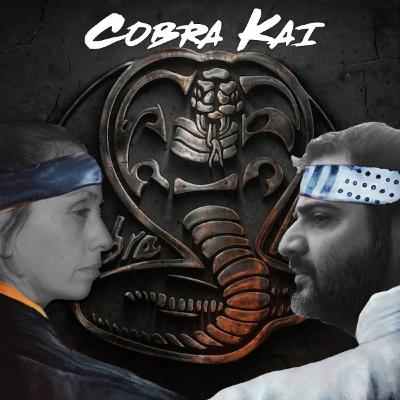 Cobra Kai 🐍 y Subete a mi moto🎤👏🎵
