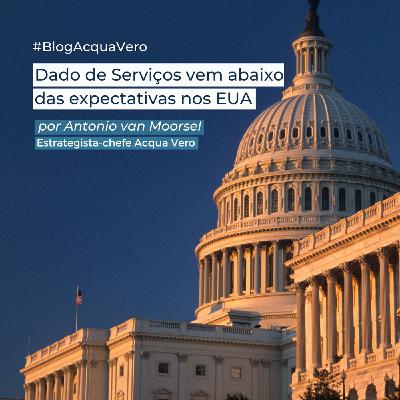 Dado de Serviços vem abaixo das expectativas nos EUA