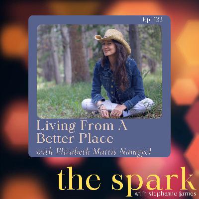 The Spark 122: Living From A Better Place with Elizabeth Mattis Namgyel The Spark 122: Living From A Better Place with Elizabeth Mattis Namgyel