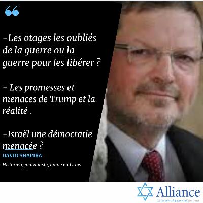 David Shapira au micro de Claudine Douillet le 230425