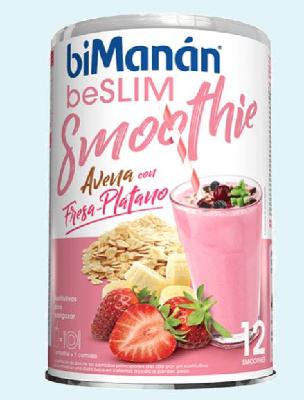 BIMANAN - Bimanan smoothie avoine fraise banane 420 grammes