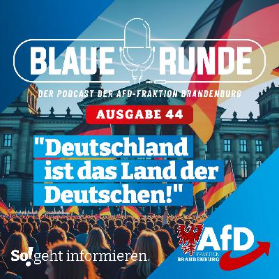 "Deutschland ist das Land der Deutschen!" | Die Blaue Runde, Ausgabe 44/25 vom 30. Juli 2025