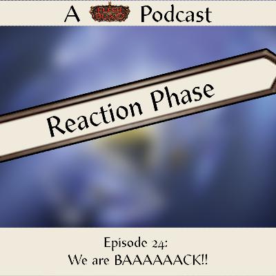 We are BAAAAACK!