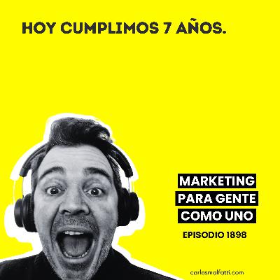 1898 Hoy cumplimos 7 años! 1898 Hoy cumplimos 7 años!