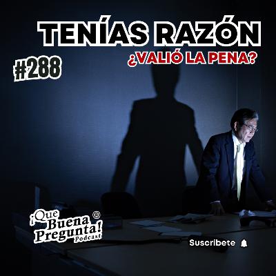 #288 - ¿Cuánto te está costando tu orgullo? - Que Buena Pregunta! #288 - ¿Cuánto te está costando tu orgullo? - Que Buena Pregunta!