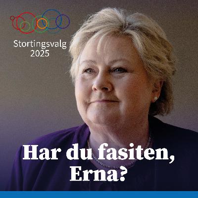 Har du fasiten, Erna?