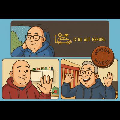 Ctrl Alt Refuel Ep 9 Wagon Wheels, declining diesel, viewer questions and swearing in Jersey