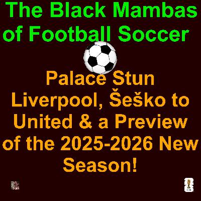 ⚽️ The Black Mambas of Football and Soccer August 03-10 2025: Palace Stun Liverpool, Šeško to United & a Preview of the New Season! ⚽️ The Black Mambas of Football and Soccer August 03-10 2025: Palace Stun Liverpool, Šeško to United & a Preview of the New Season!