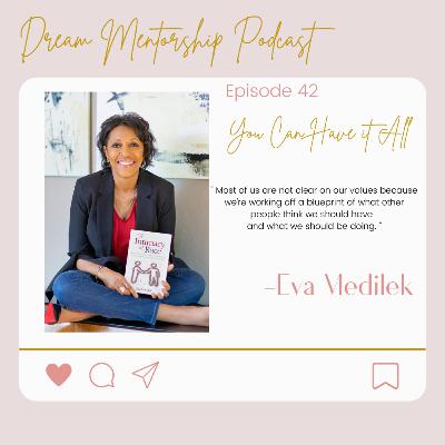 Episode 42: You really CAN have it all with Certified High Performance Coach Eva Medilek Episode 42: You really CAN have it all with Certified High Performance Coach Eva Medilek
