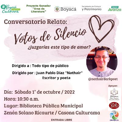 Entrevista Nathair _ Invitación Conversatorio Relato "Votos de Silencio"