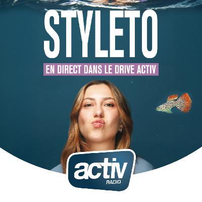 Styleto en interview dans les studios d'ACTIV juste avant son concert du 11 avril au FIL de St Etienne