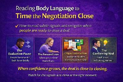 “How to Read Body Language and Better Time the Perfect Negotiation Close”